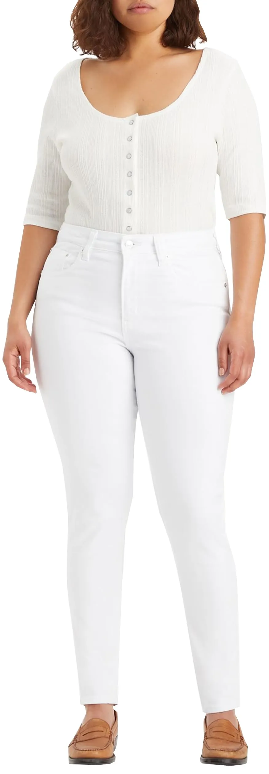 Levi's 721 High Rise Skinny Jeans Donna - Western White, 29W / 32L - immagine 1