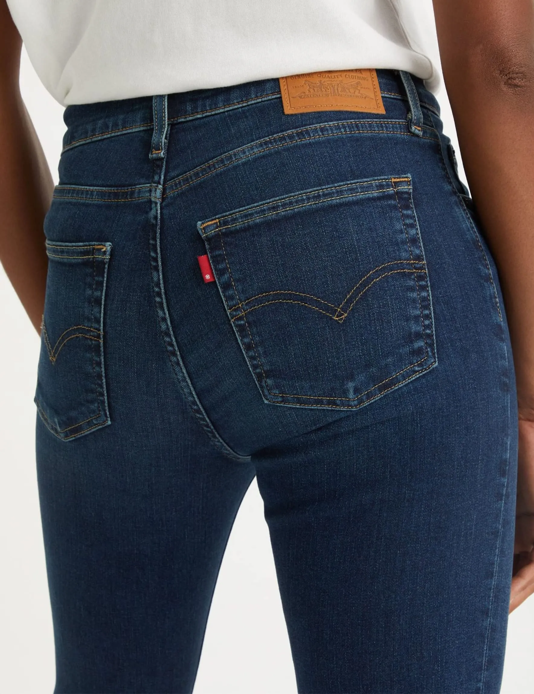 Levi's 724 High Rise Straight Jeans Donna - Blue Swell, 25W / 32L - immagine 4