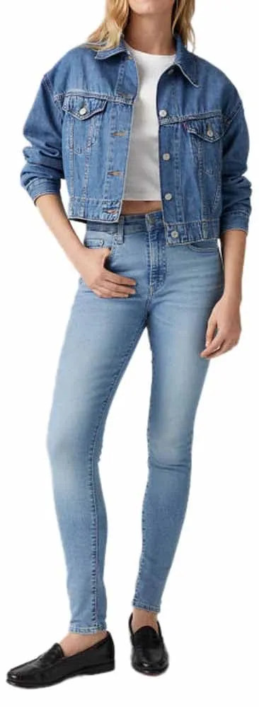 Levi's 721 High Rise Skinny Jeans Donna, Blue Wave Light, 32W / 32L - immagine 1