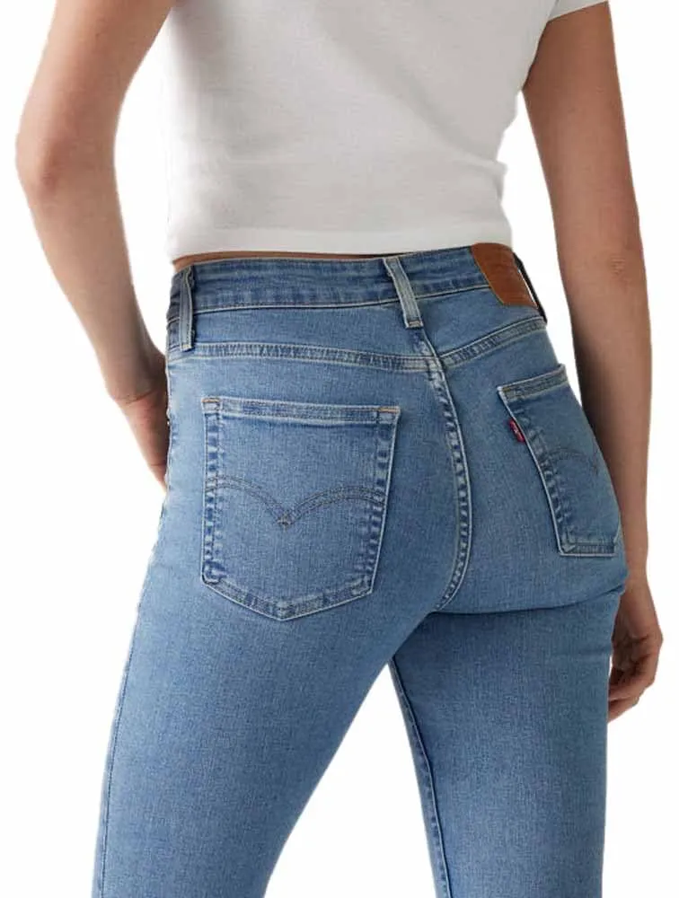 Levi's 721 High Rise Skinny Jeans Donna, Blue Wave Light, 25W / 32L - immagine 4