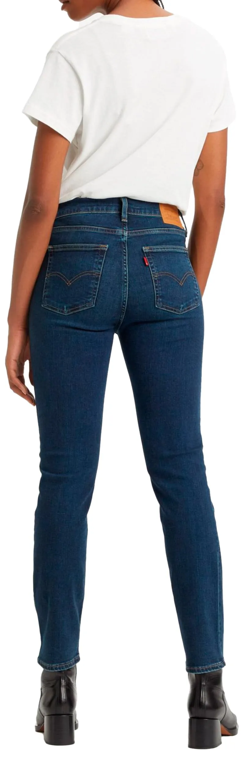 Levi's 724 High Rise Straight Jeans Donna, Blue Wave Light, 27W / 32L - immagine 7