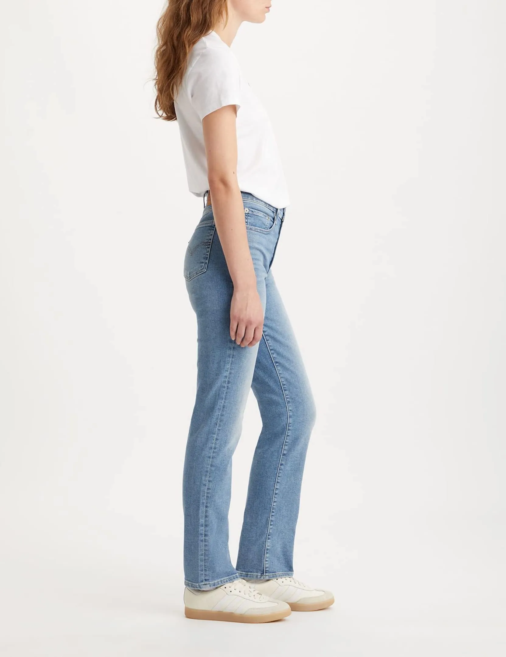 Levi's 724 High Rise Straight Jeans Donna, Blue Wave Light, 30W / 28L - immagine 2
