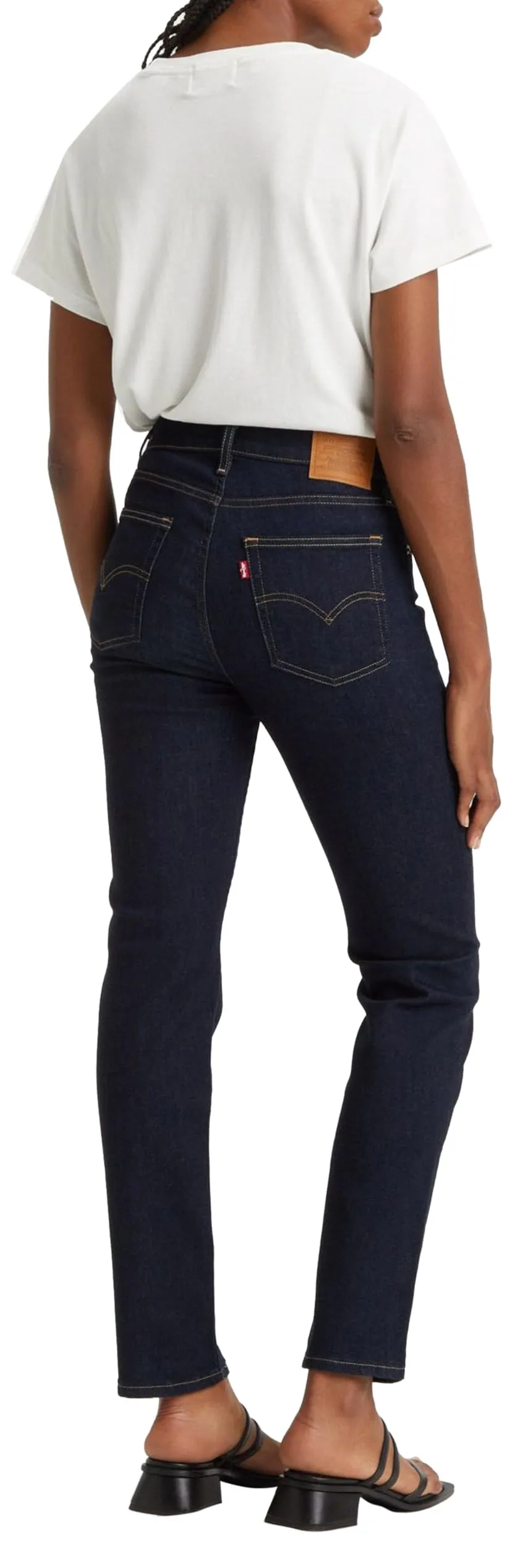 Levi's 724 High Rise Straight Jeans Donna - Blue Wave Rinse, 32W / 32L - immagine 2