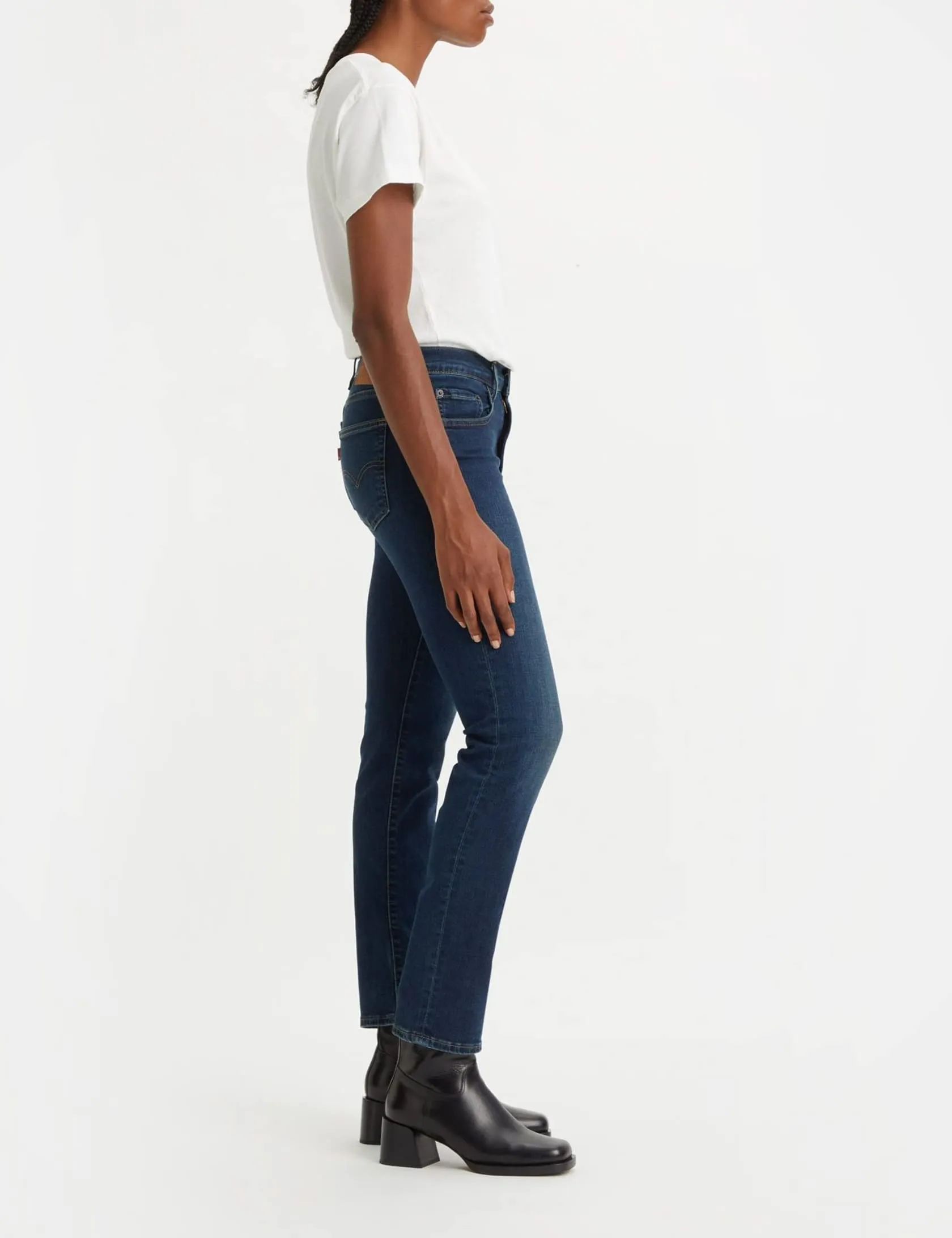 Levi's 724 High Rise Straight Jeans Donna, Blue Swell, 34W / 32L - immagine 2