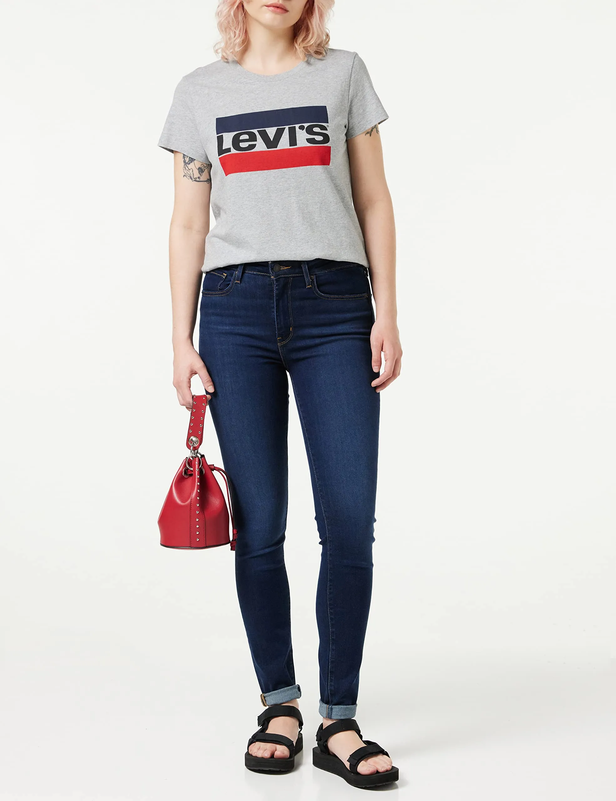 Levi's 721 High Rise Skinny Jeans Donna, Bogota Feels, 23W / 28L - immagine 2