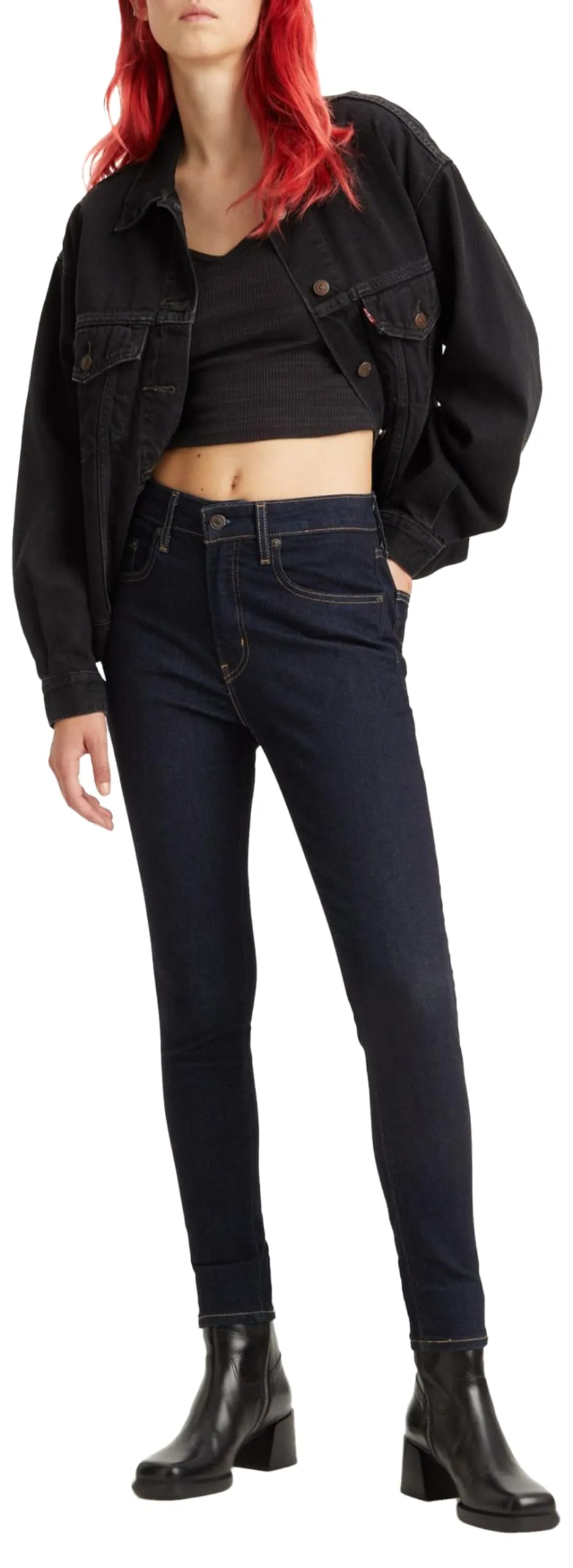 Levi's 721 High Rise Skinny Jeans Donna, Blue Wave Rinse, 29W / 30L - immagine 5
