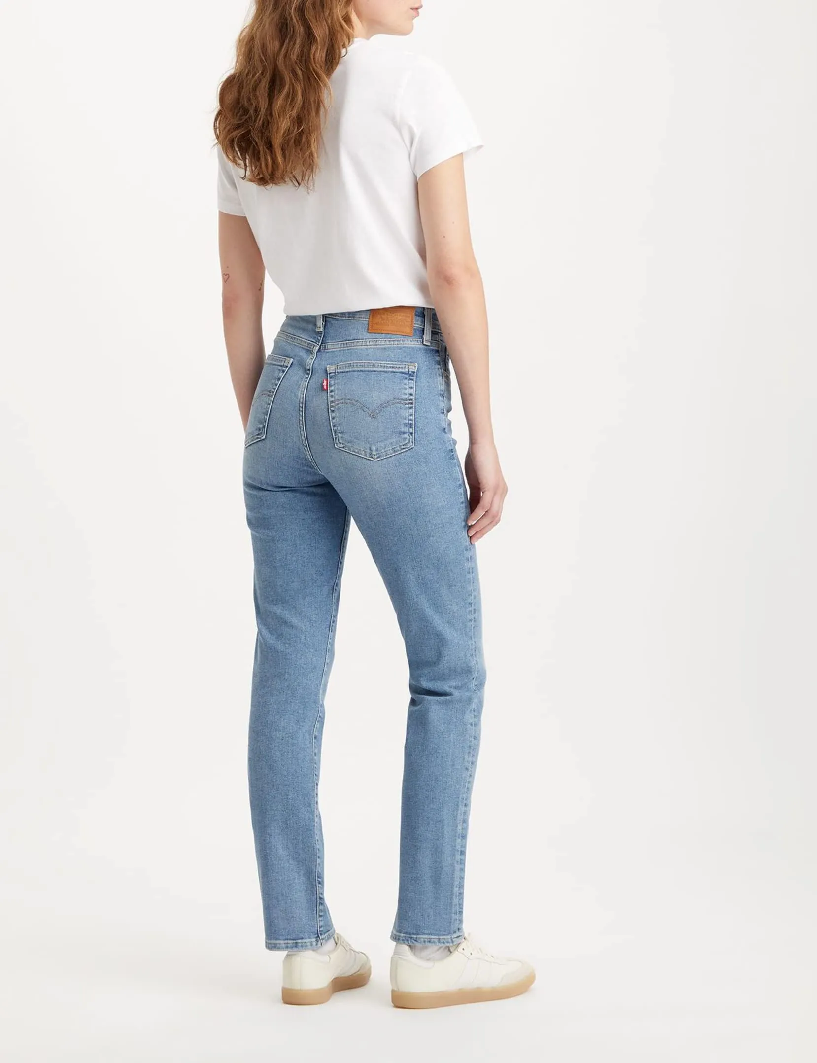 Levi's 724 High Rise Straight Jeans Donna, Blue Wave Light, 32W / 30L - immagine 3