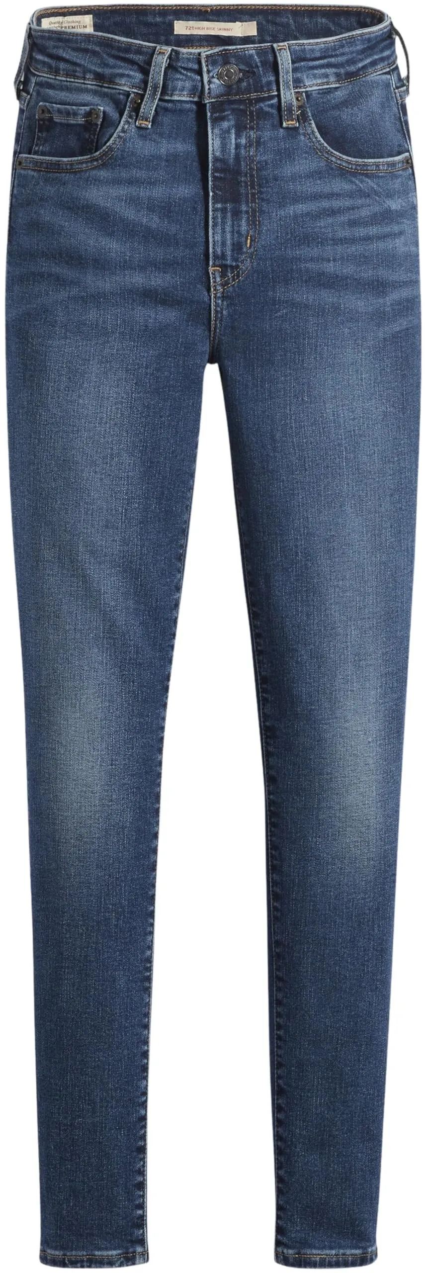 Levi's 721 High Rise Skinny Jeans Donna, Blue Wave Dark, 30W / 32L - immagine 6