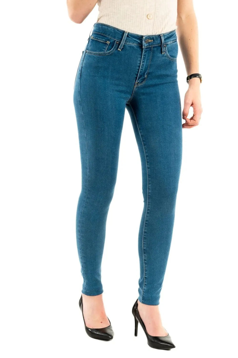 Levi's 721 High Rise Skinny Jeans Donna, Bogota Heart, 27W / 30L - immagine 1