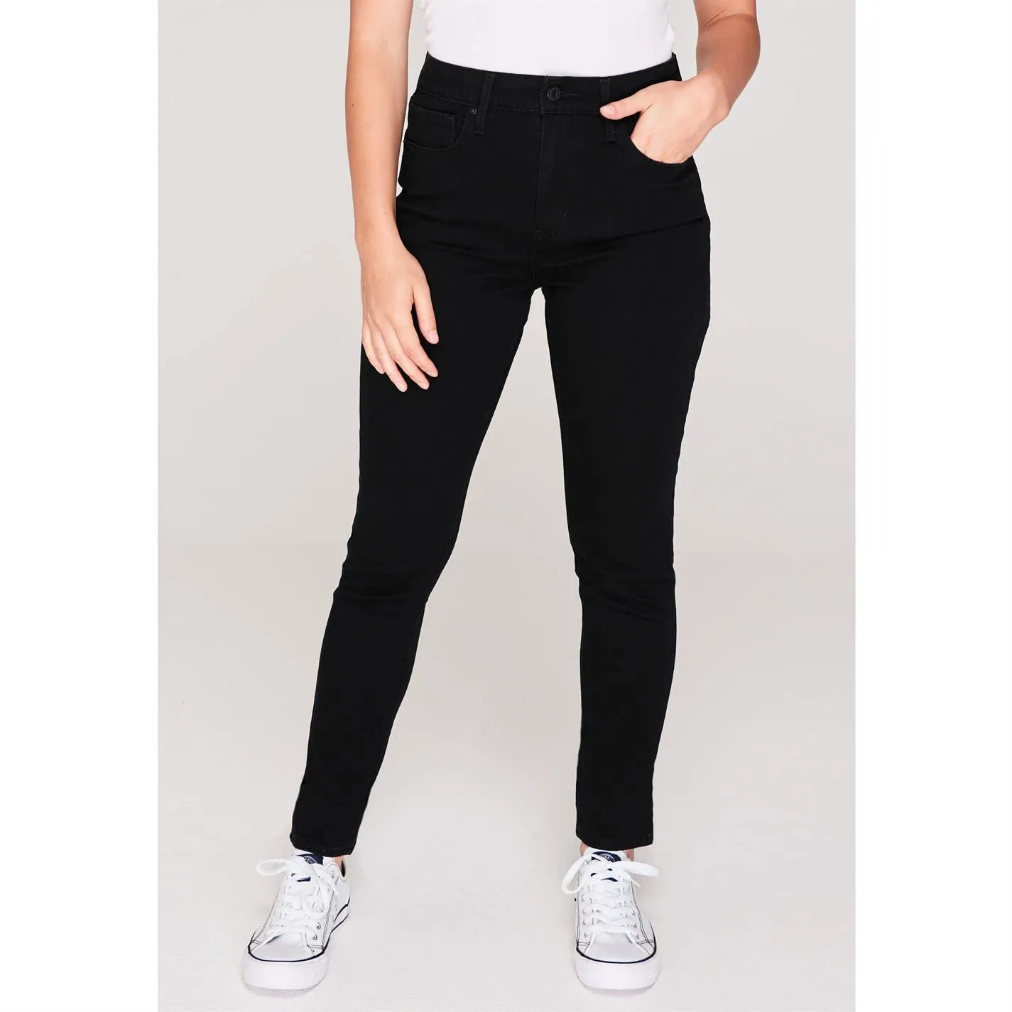 Levi's 721 High Rise Skinny Jeans Donna, Long Shot, 27W / 32L - immagine 3