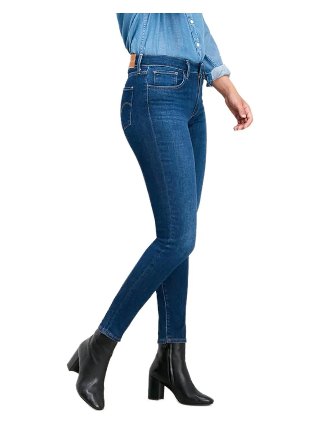 Levi's 721 High Rise Skinny Jeans Donna Out On A Limb 26W / 30L - immagine 2