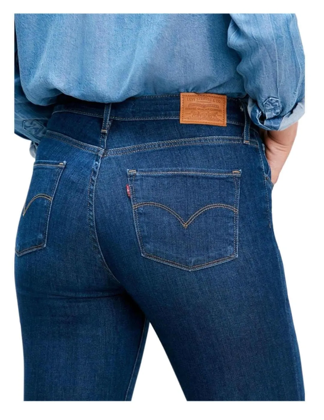 Levi's 721 High Rise Skinny Jeans Donna Out On A Limb 26W / 30L - immagine 3
