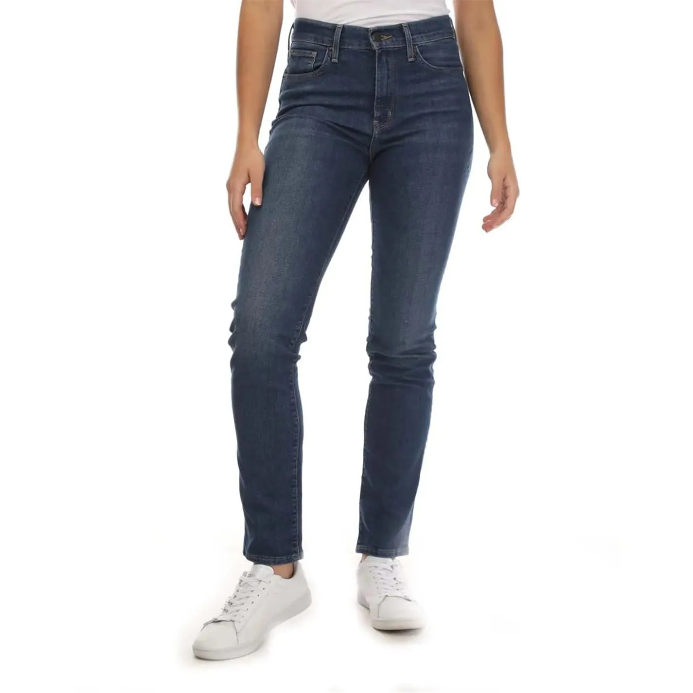 Levi's 724 High Rise Straight Jeans Donna, Blu (Nonstop), 24W / 30L - immagine 1