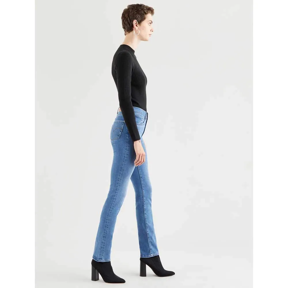 Levi's 724 High Rise Straight Jeans Donna, Rio Frost, 23W / 28L - immagine 3