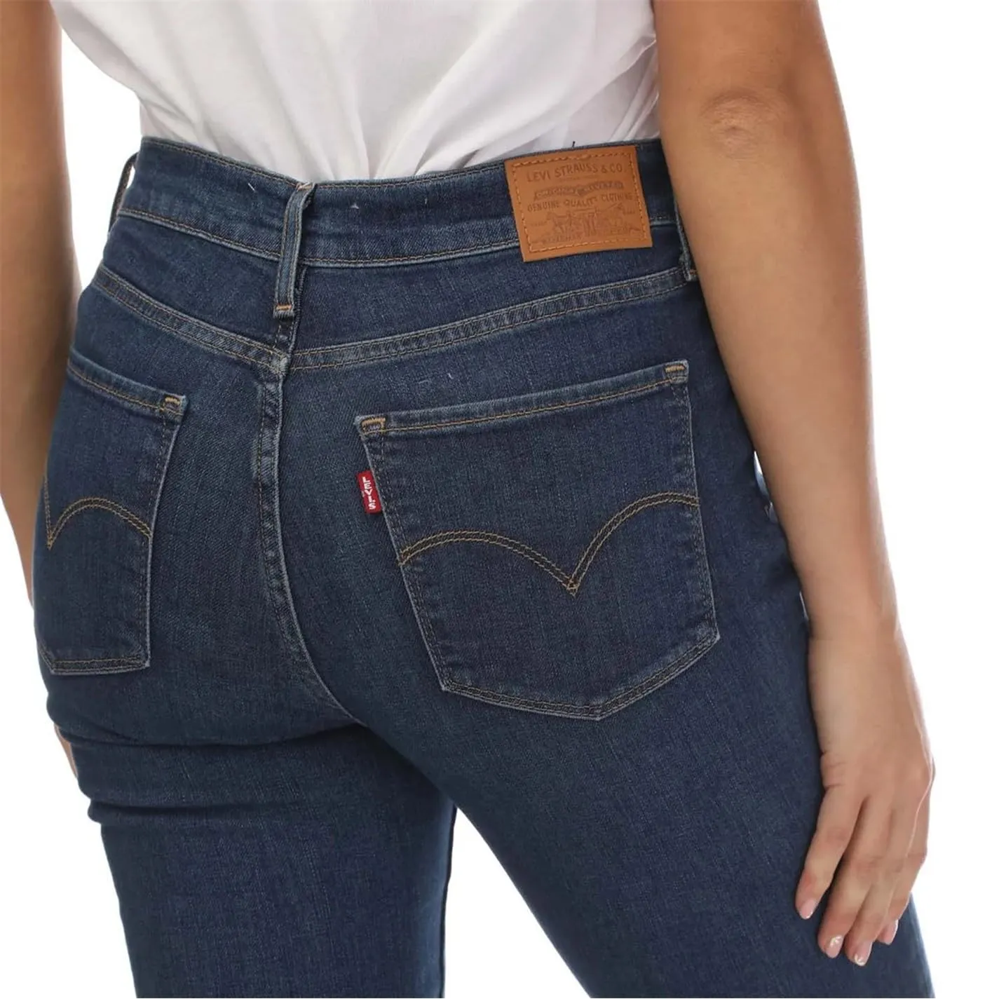 Levi's 724 High Rise Straight Jeans Donna, Blu (Nonstop), 26W / 32L - immagine 3