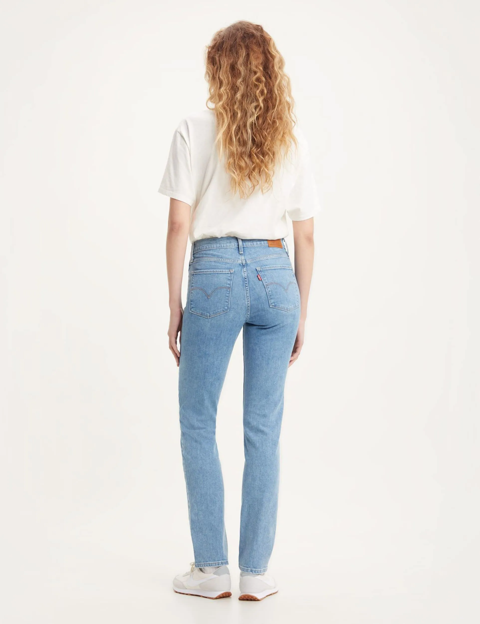 Levi's 724 High Rise Straight Jeans Donna - Light Indigo Worn In - 25W / 30L - immagine 6
