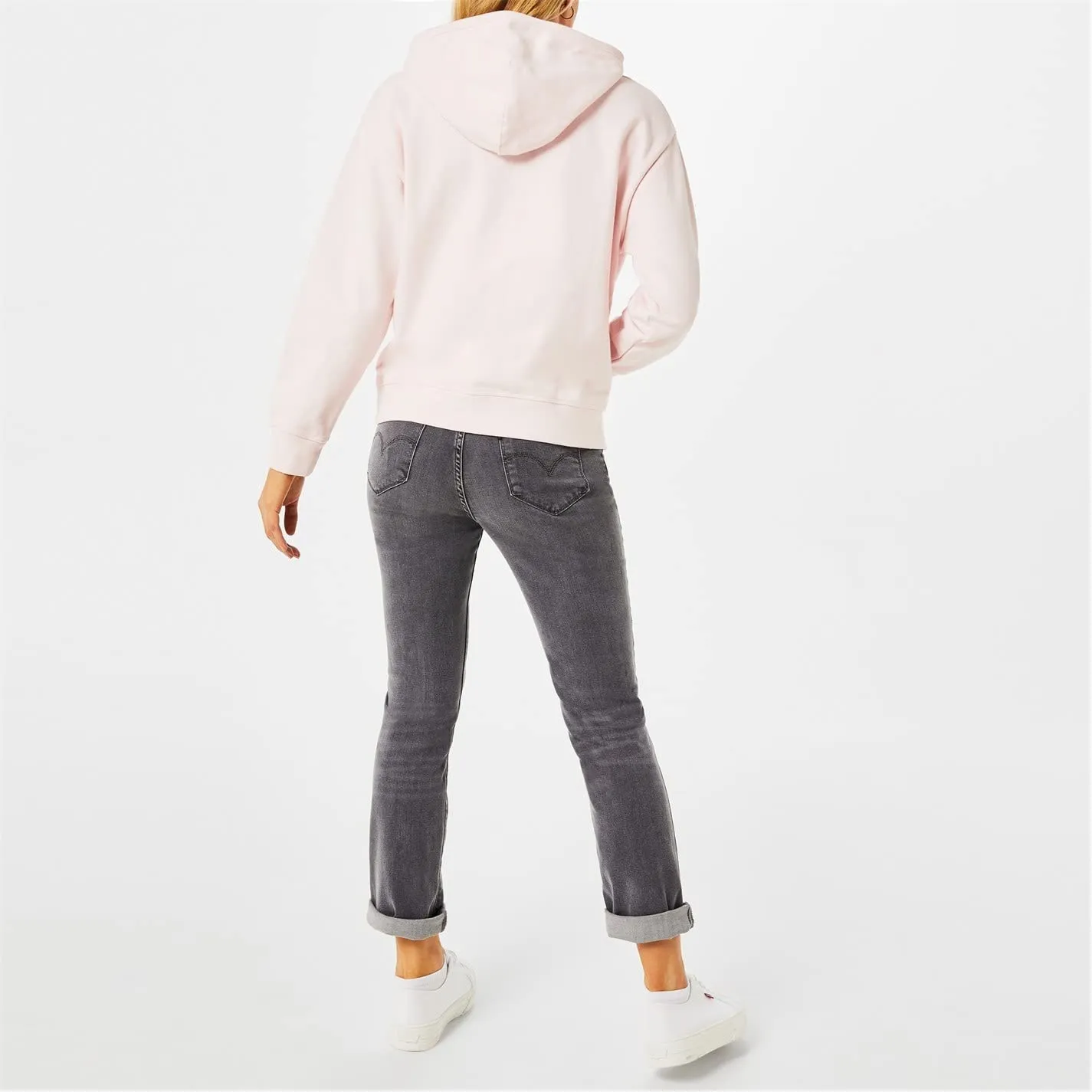 Levi's 724 High Rise Straight Jeans Donna, Black Worn In, 31W / 30L - immagine 4