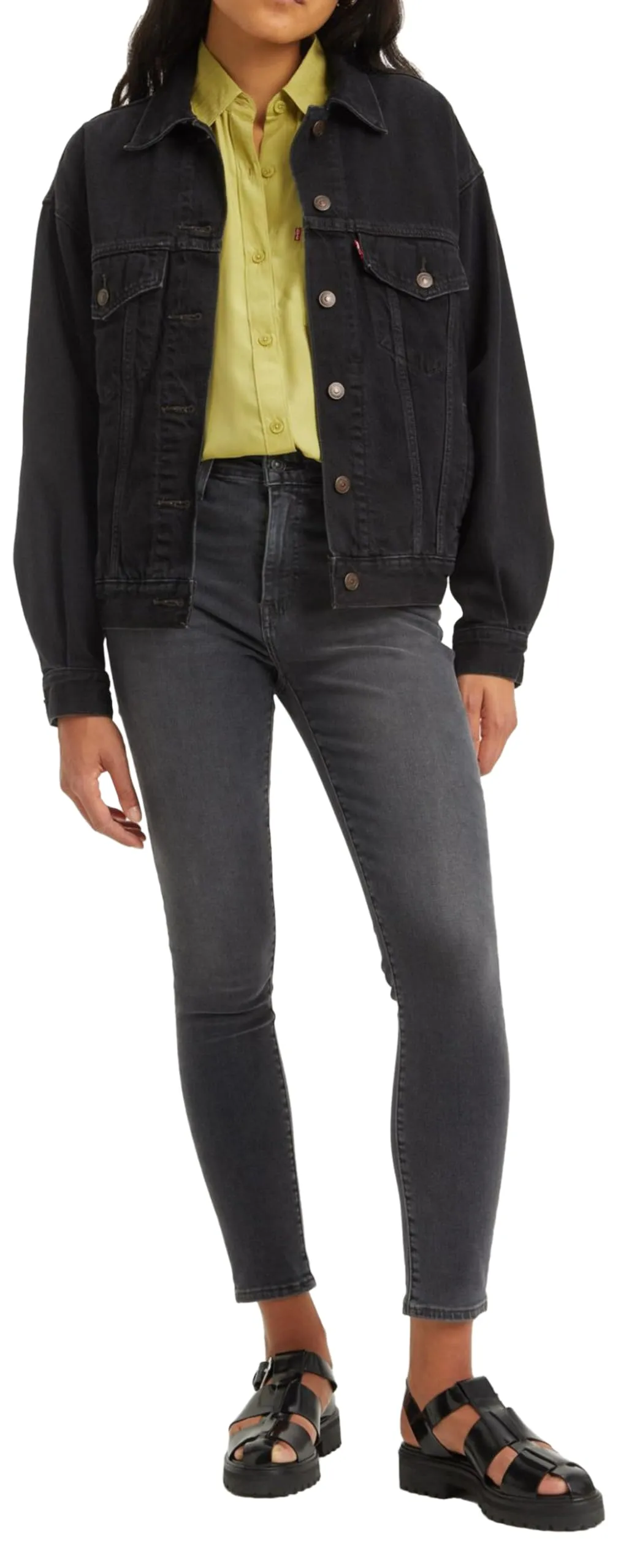 Levi's 721 High Rise Skinny Jeans Donna Clear Way 25W / 32L - immagine 5