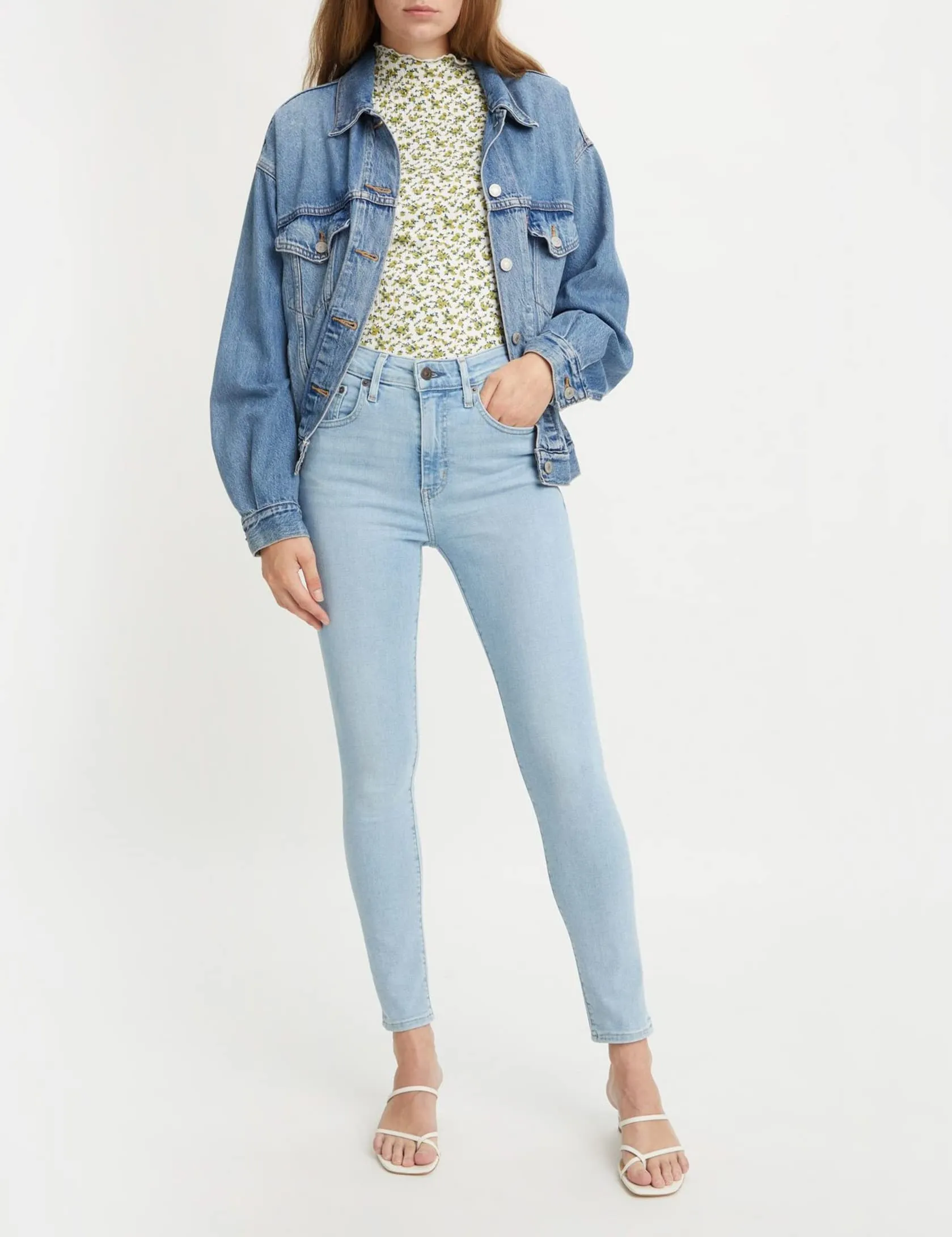 Levi's 721 High Rise Skinny Jeans, Torrential Rain, 24W / 30L - immagine 5