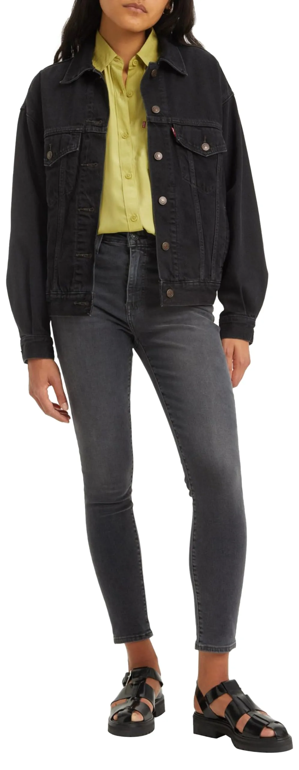 Levi's 721 High Rise Skinny Jeans Donna, Clear Way, 29W / 28L - immagine 9