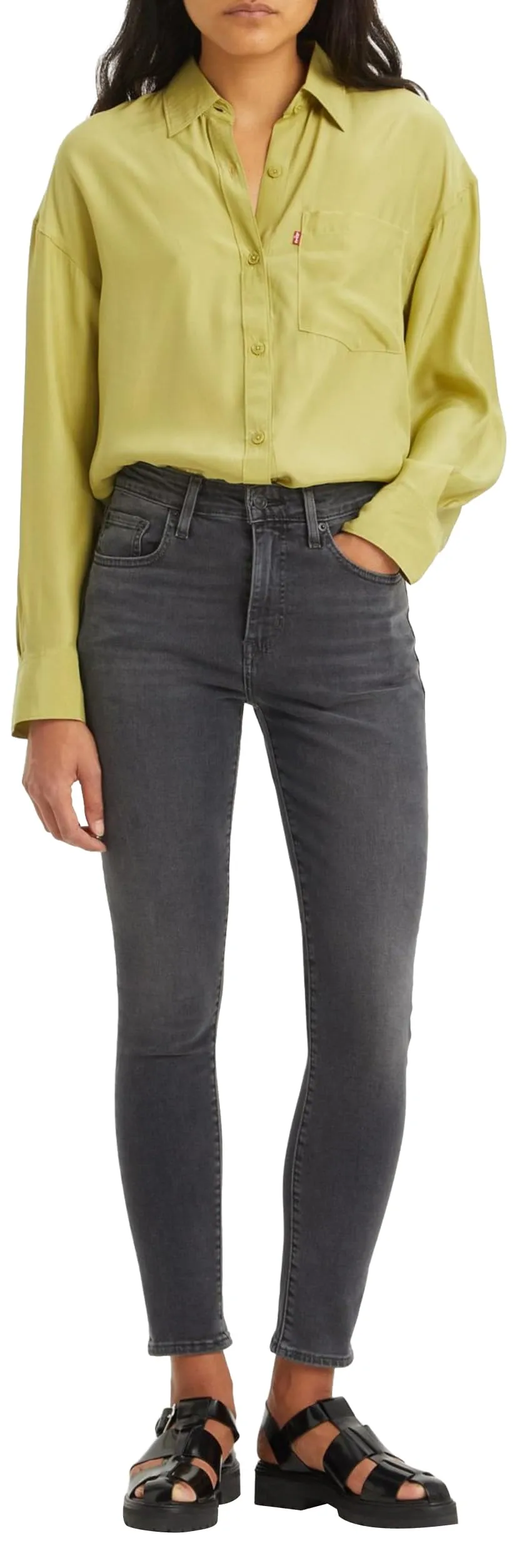 Levi's 721 High Rise Skinny Jeans Donna - Clear Way, 24W / 28L - immagine 2