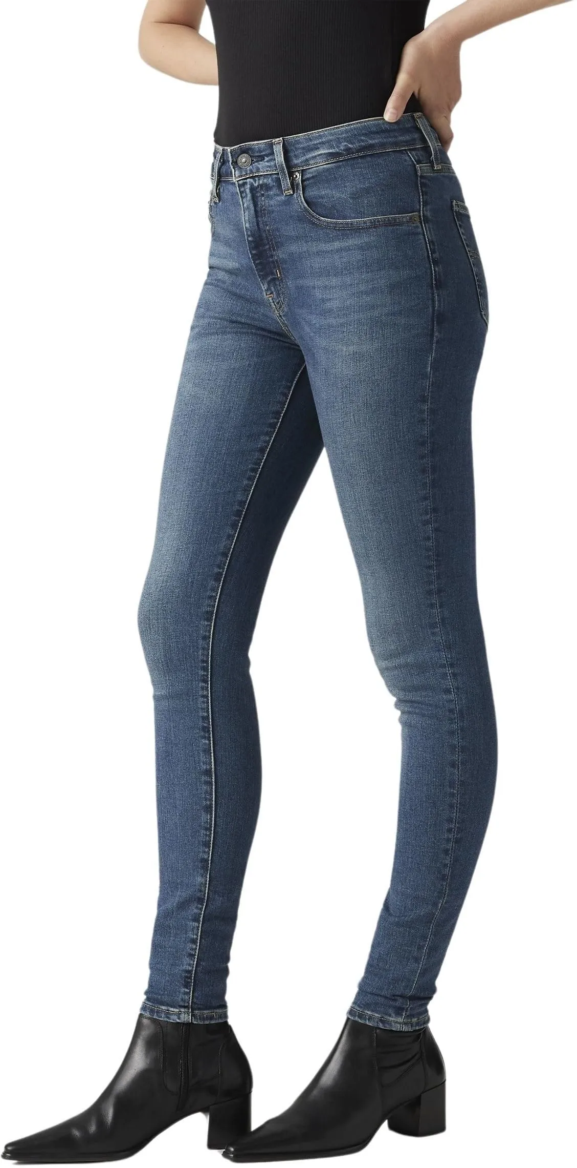 Levi's 721 High Rise Skinny Jeans Donna - Blue Wave Dark, 27W / 28L - immagine 1