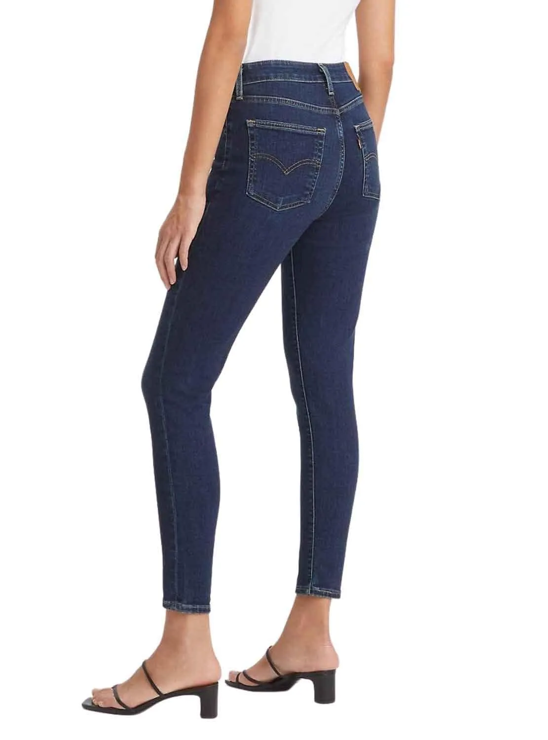 Levi's 721 High Rise Skinny Jeans Donna, Blue Swell, 23W / 30L - immagine 2