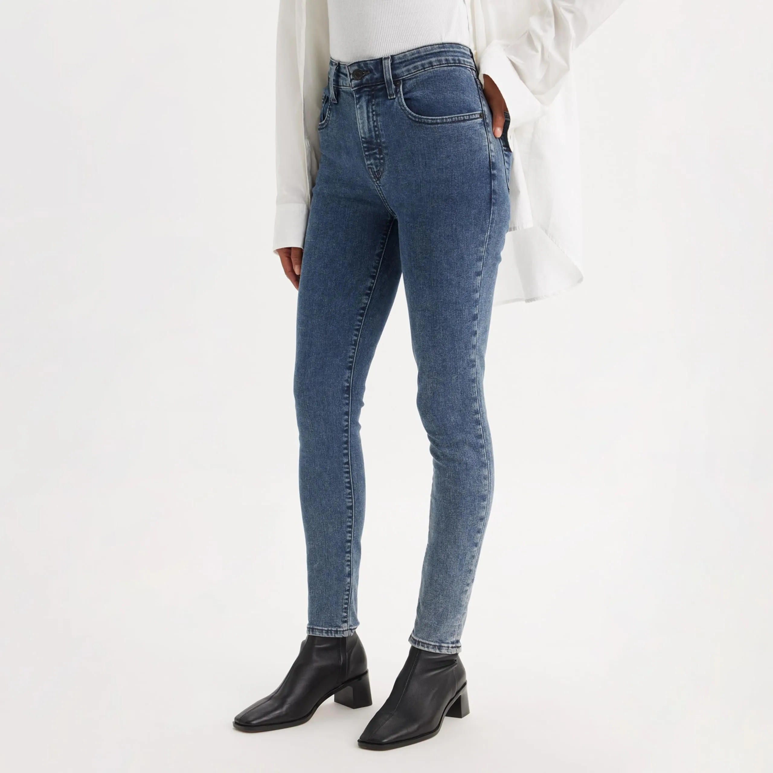 Levi's 721 High Rise Skinny Jeans Donna, Playing The Field, 23W / 28L - immagine 4