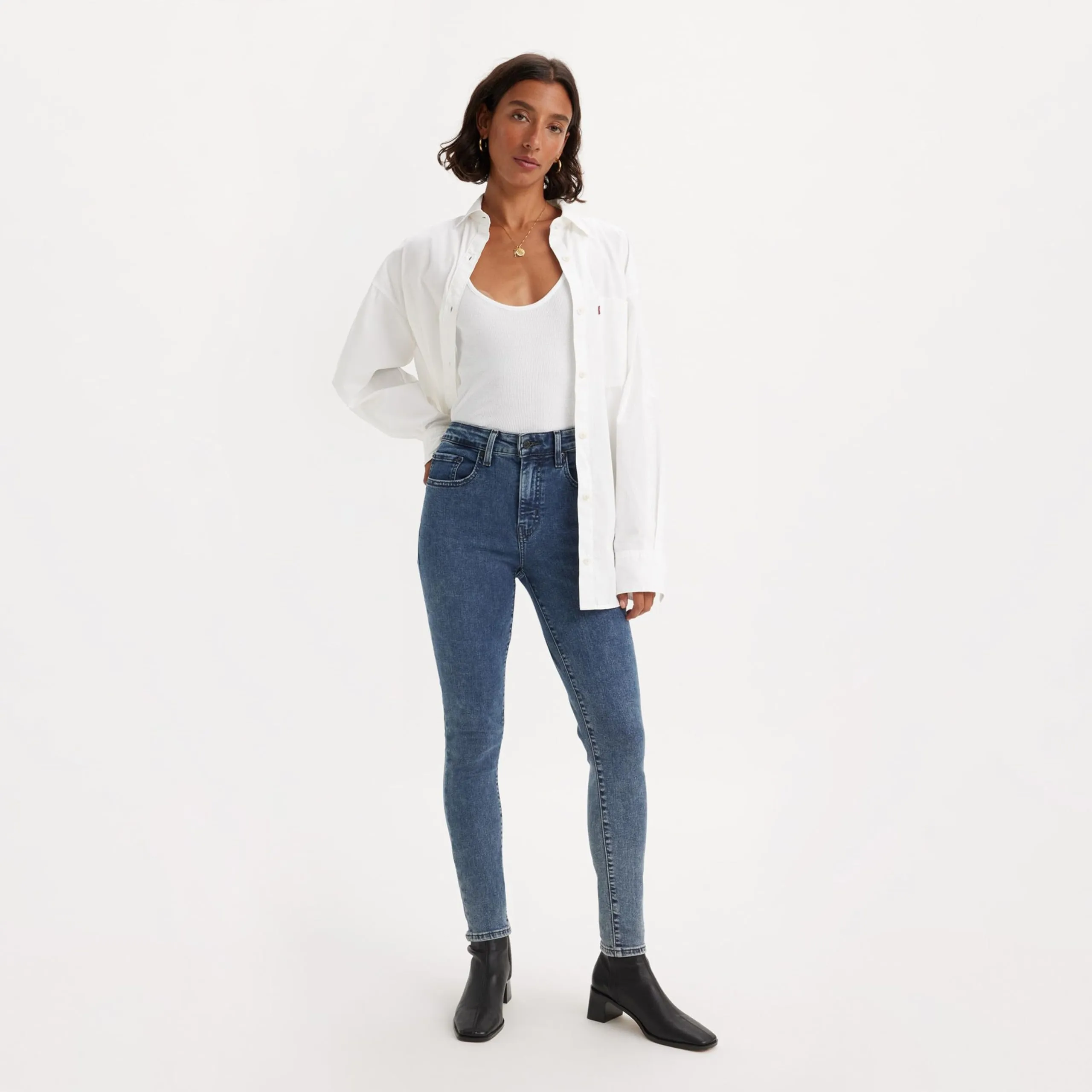 Levi's 721 High Rise Skinny Jeans Donna, Playing The Field, 23W / 28L - immagine 5