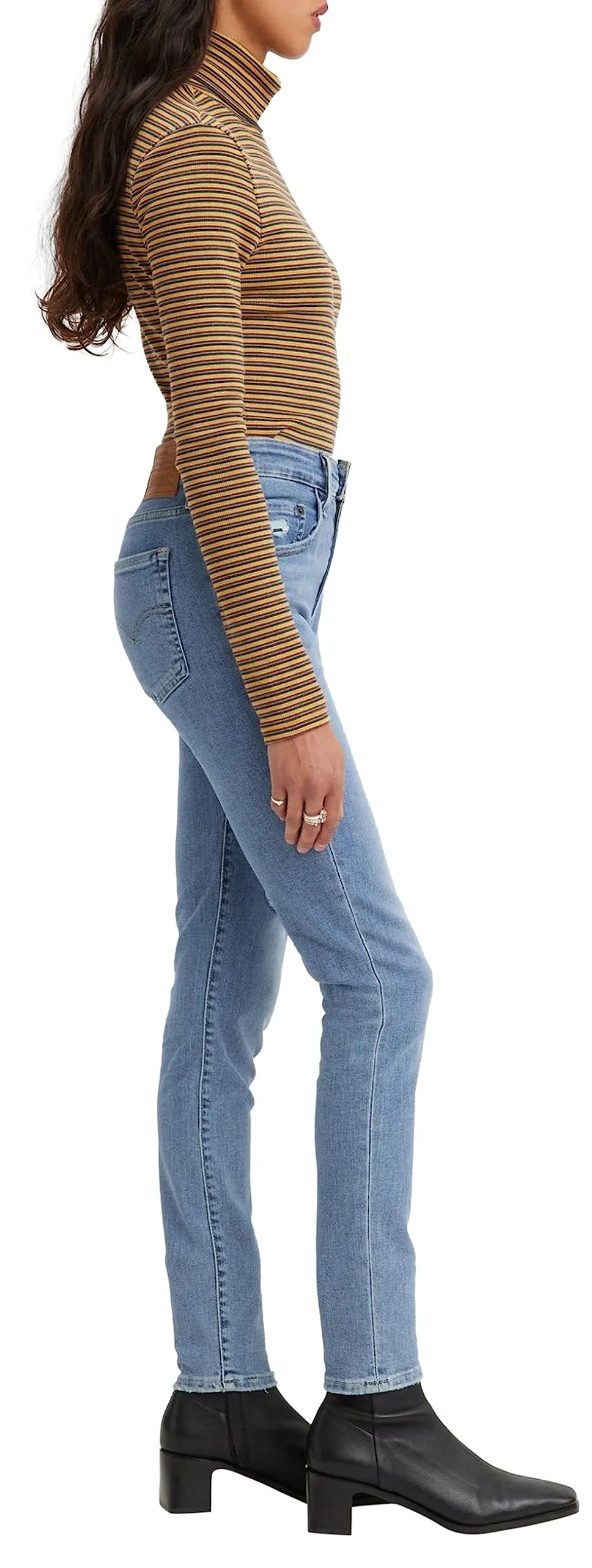 Levi's 721 High Rise Skinny Jeans Donna, Level Up, 28W / 28L - immagine 3