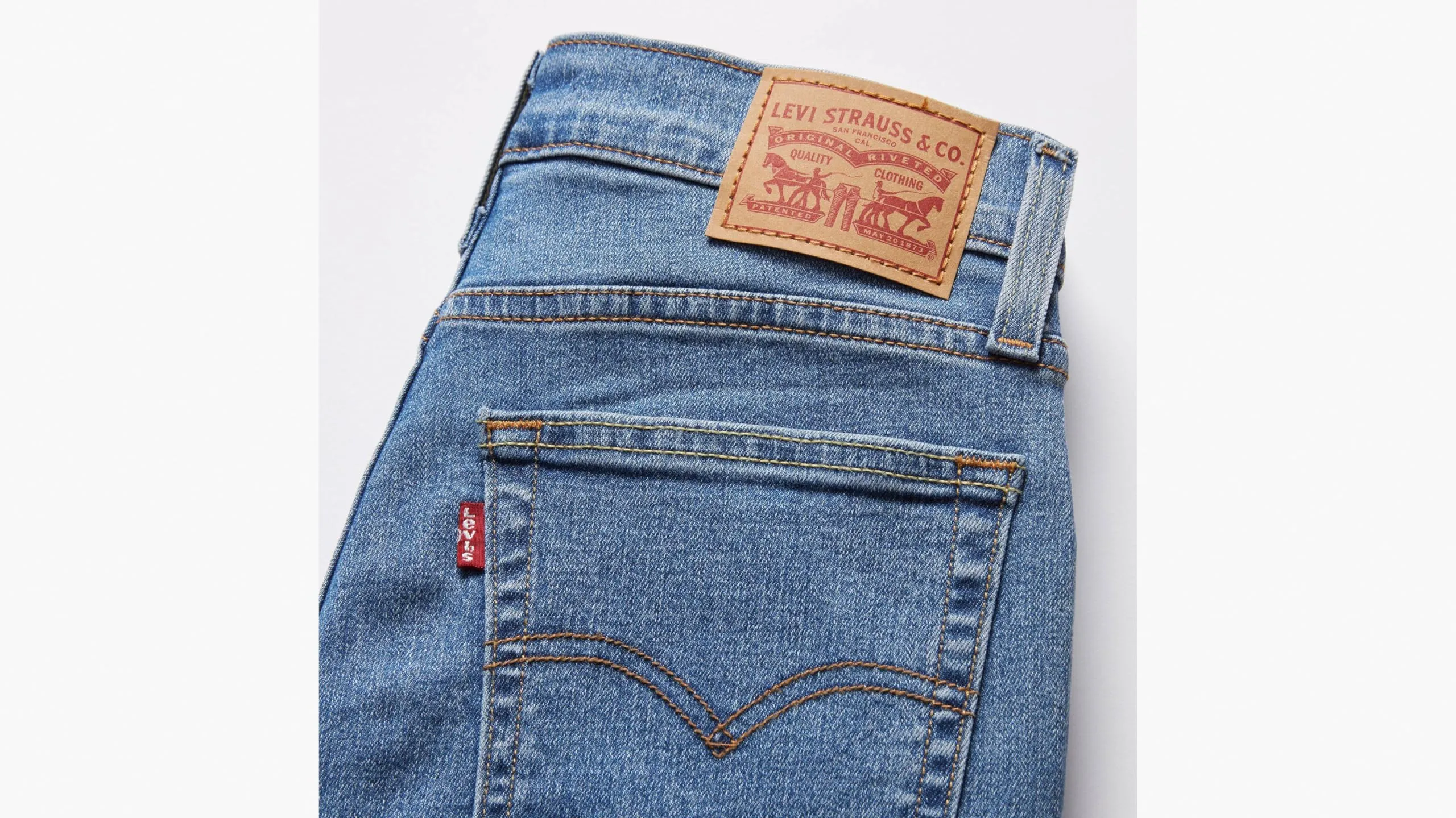 Levi's 724 High Rise Straight Jeans Donna, Shine On Diamond, 26W / 32L - immagine 4