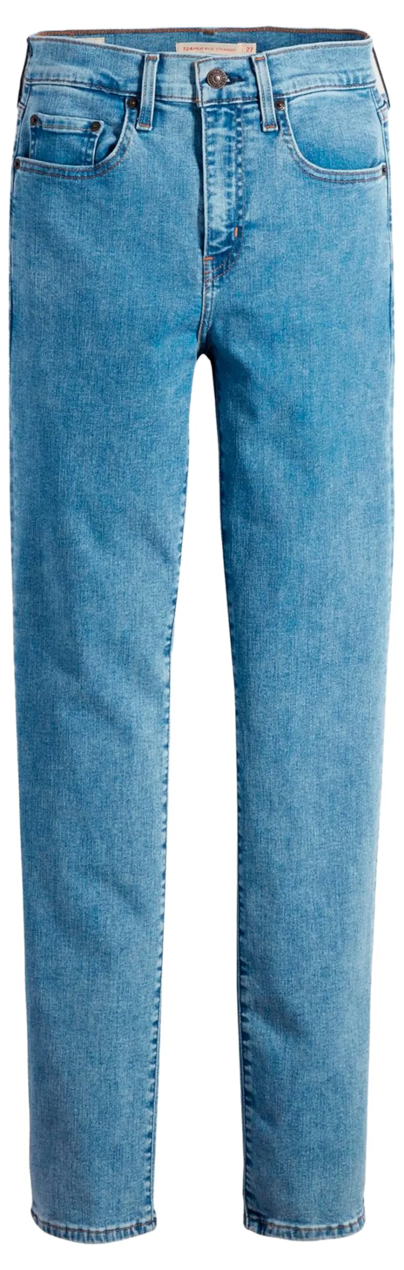 Levi's 724 High Rise Straight Jeans Donna, Blu (Middle Course), 27W / 30L - immagine 4