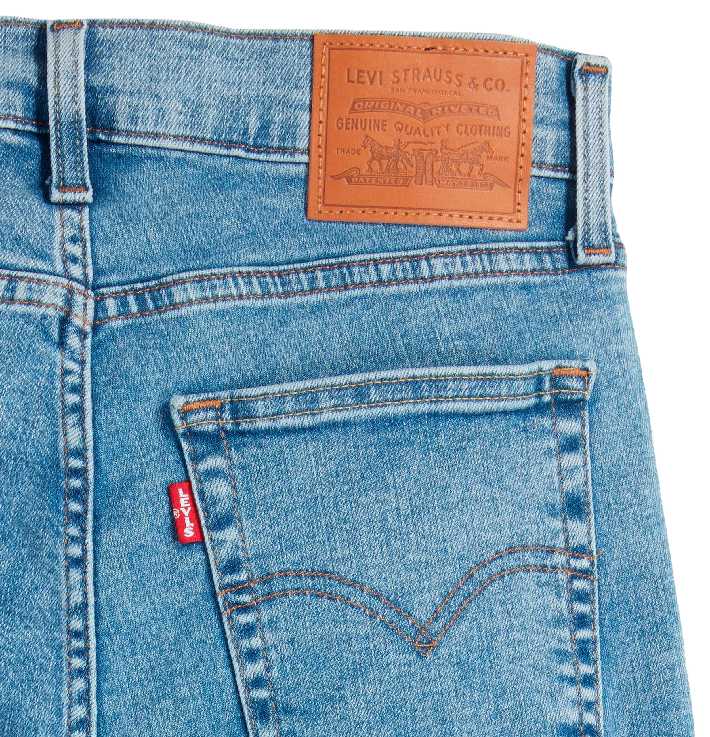 Levi's 724 High Rise Straight Jeans Donna, Blu (Middle Course), 27W / 30L - immagine 6
