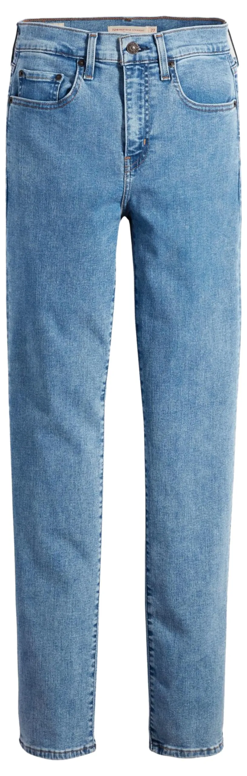 Levi's 724 High Rise Straight Jeans Donna, Blu (Middle Course), 27W / 30L - immagine 7