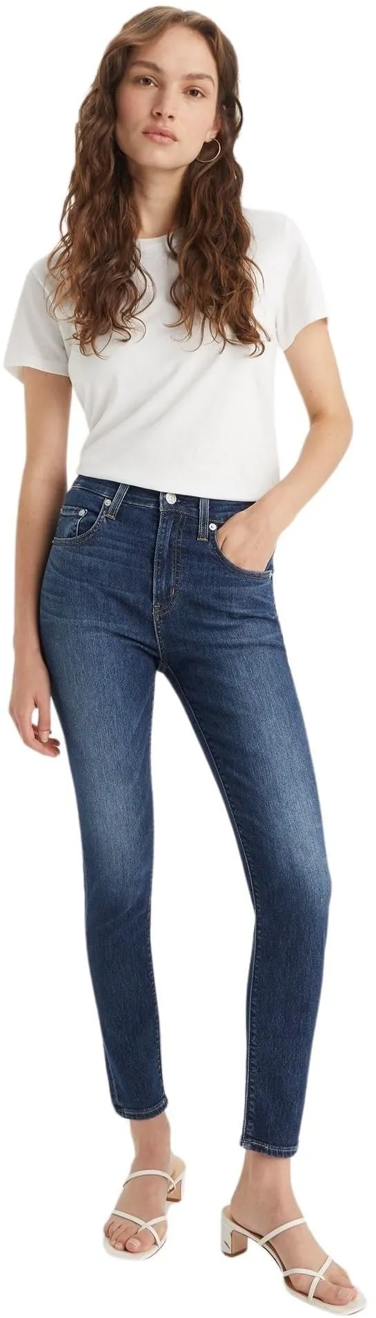 Levi's 721 High Rise Skinny Jeans Donna, Cool I Am in Paradise, 26W / 32L - immagine 5