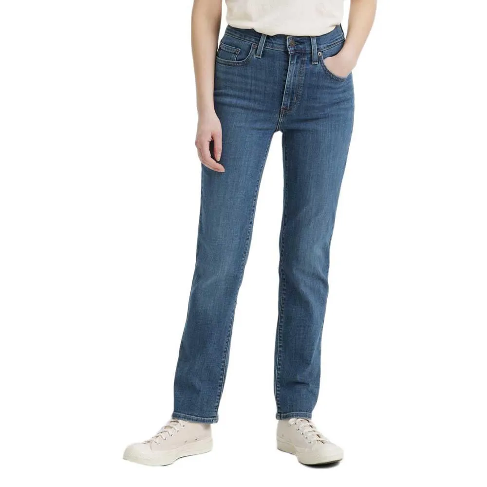 Levi's 724 High Rise Straight Jeans Donna, Way Way Back, 27W / 30L - immagine 1