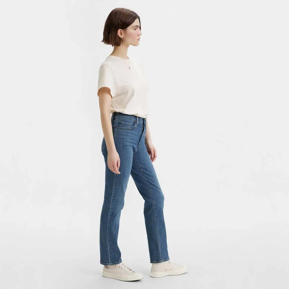 Levi's 724 High Rise Straight Jeans Donna, Way Way Back, 27W / 30L - immagine 4