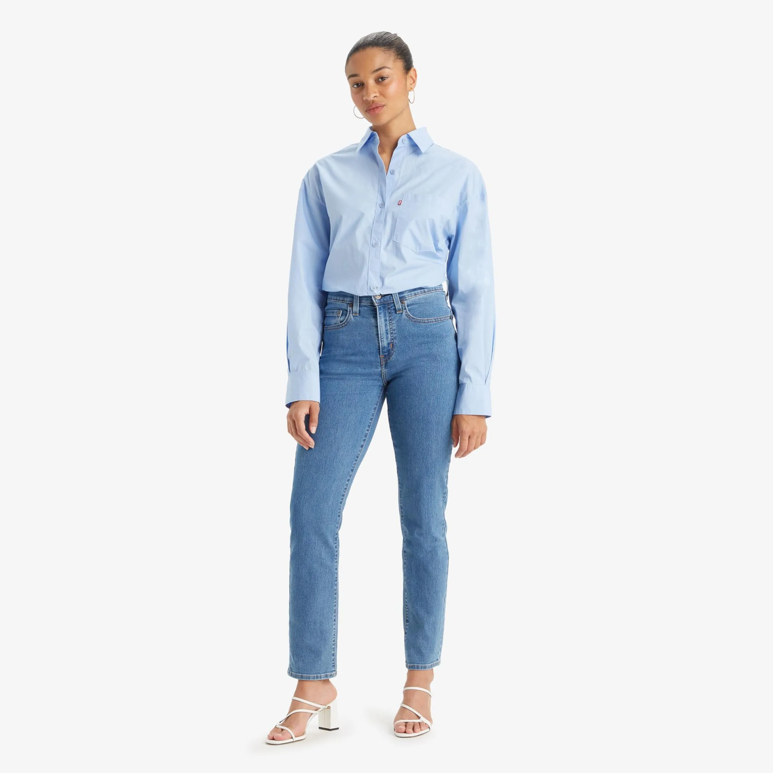 Levi's 724 High Rise Straight Jeans Donna - We Have Arrived, 30W / 30L - immagine 4