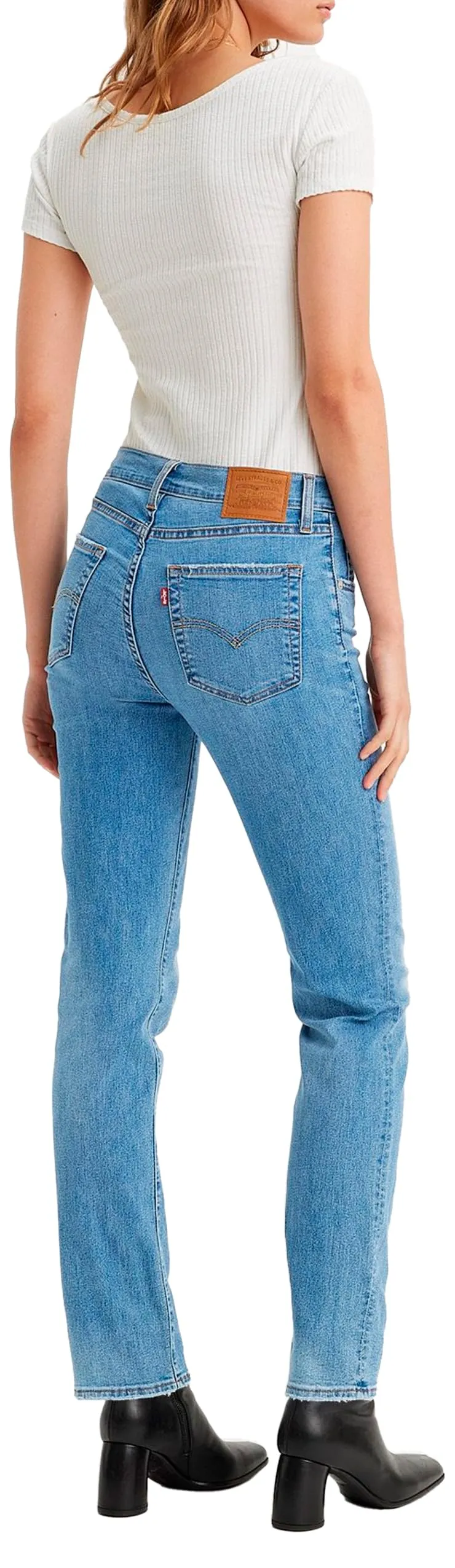 Levi's 724 High Rise Straight Jeans Donna, Cool Journey, 31W / 32L - immagine 2