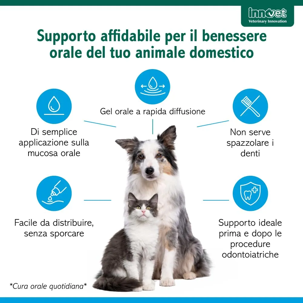 Innovet Restomyl Gel Orale per Cani e Gatti, 30 ml - immagine 3