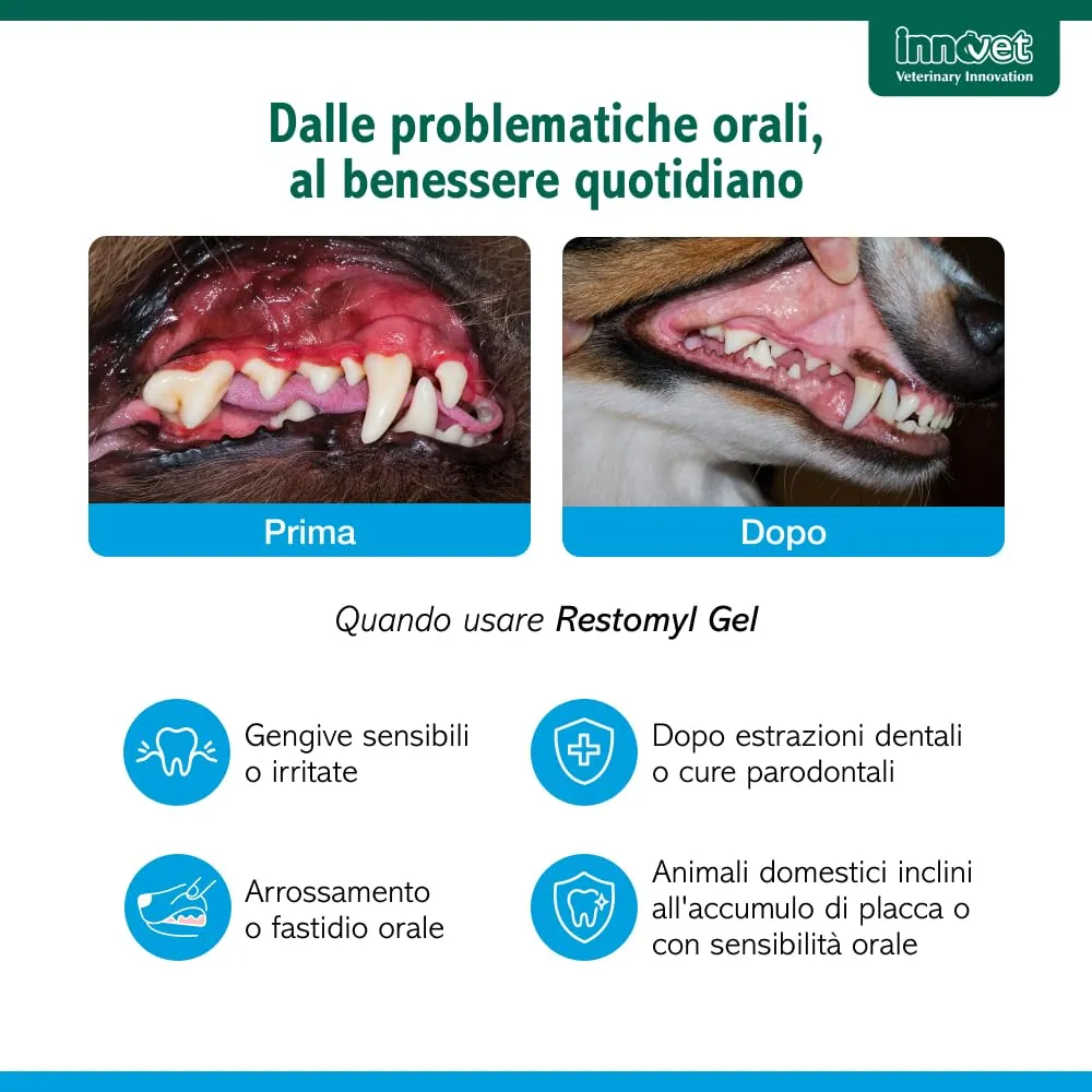 Innovet Restomyl Gel Orale per Cani e Gatti, 30 ml - immagine 6