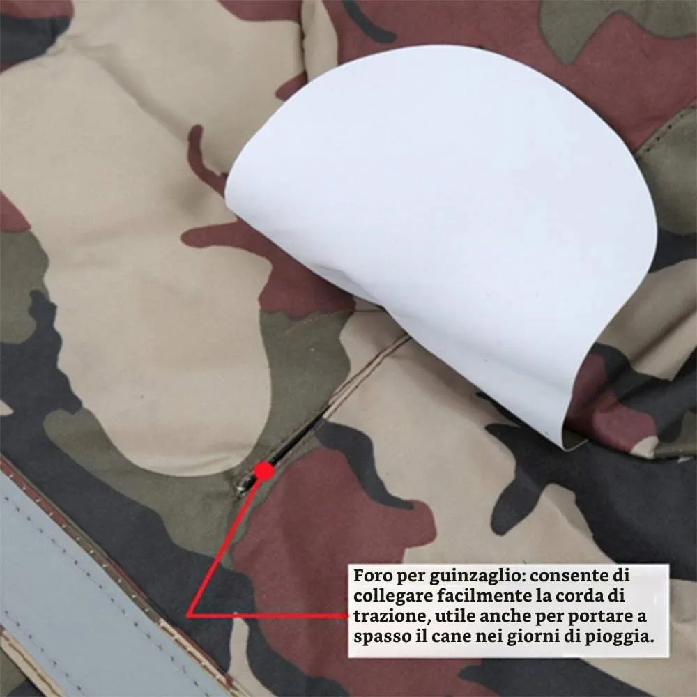 KoKoBin Cappottino catarifrangente per cani con cappuccio, impermeabile e traspirante, taglia XL - immagine 4
