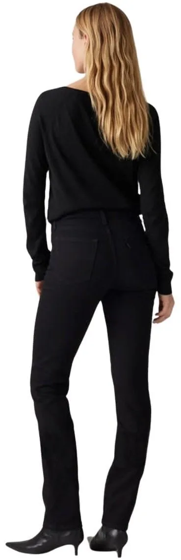 Levi's 724 High Rise Straight Jeans Donna, Midnight Gaze, 31W / 30L - immagine 2