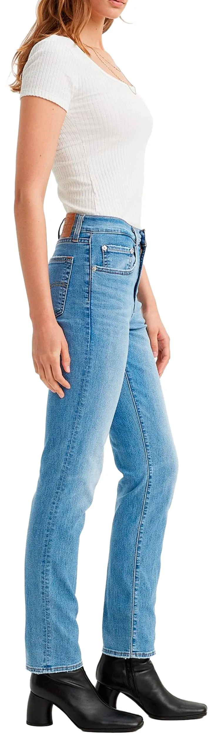 Levi's 724 High Rise Straight Jeans Donna, Cool Journey, 27W / 32L - immagine 6