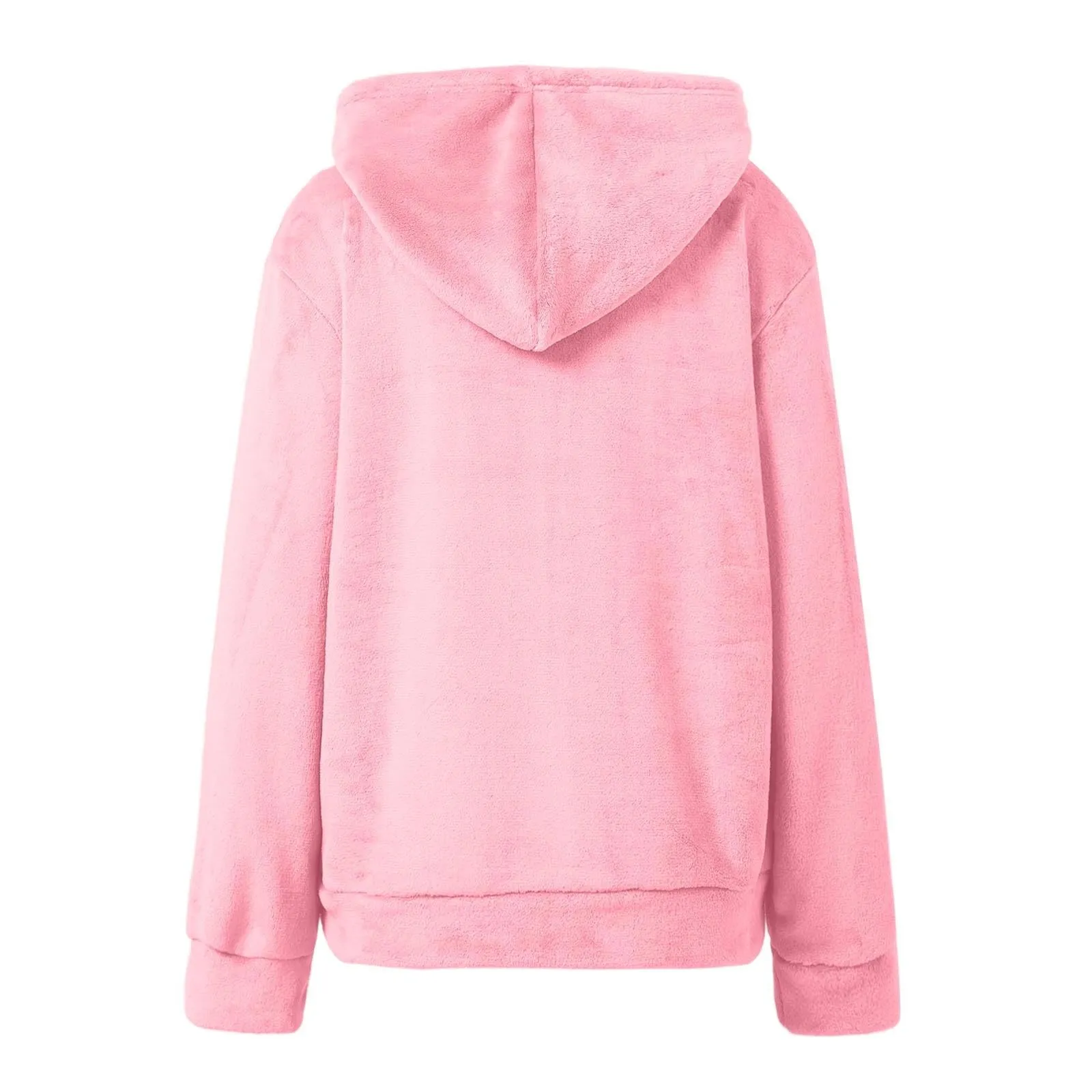 Felpa con Cappuccio e Tasca a Marsupio per Gatti e Cani, Rosa, Taglia M - immagine 5