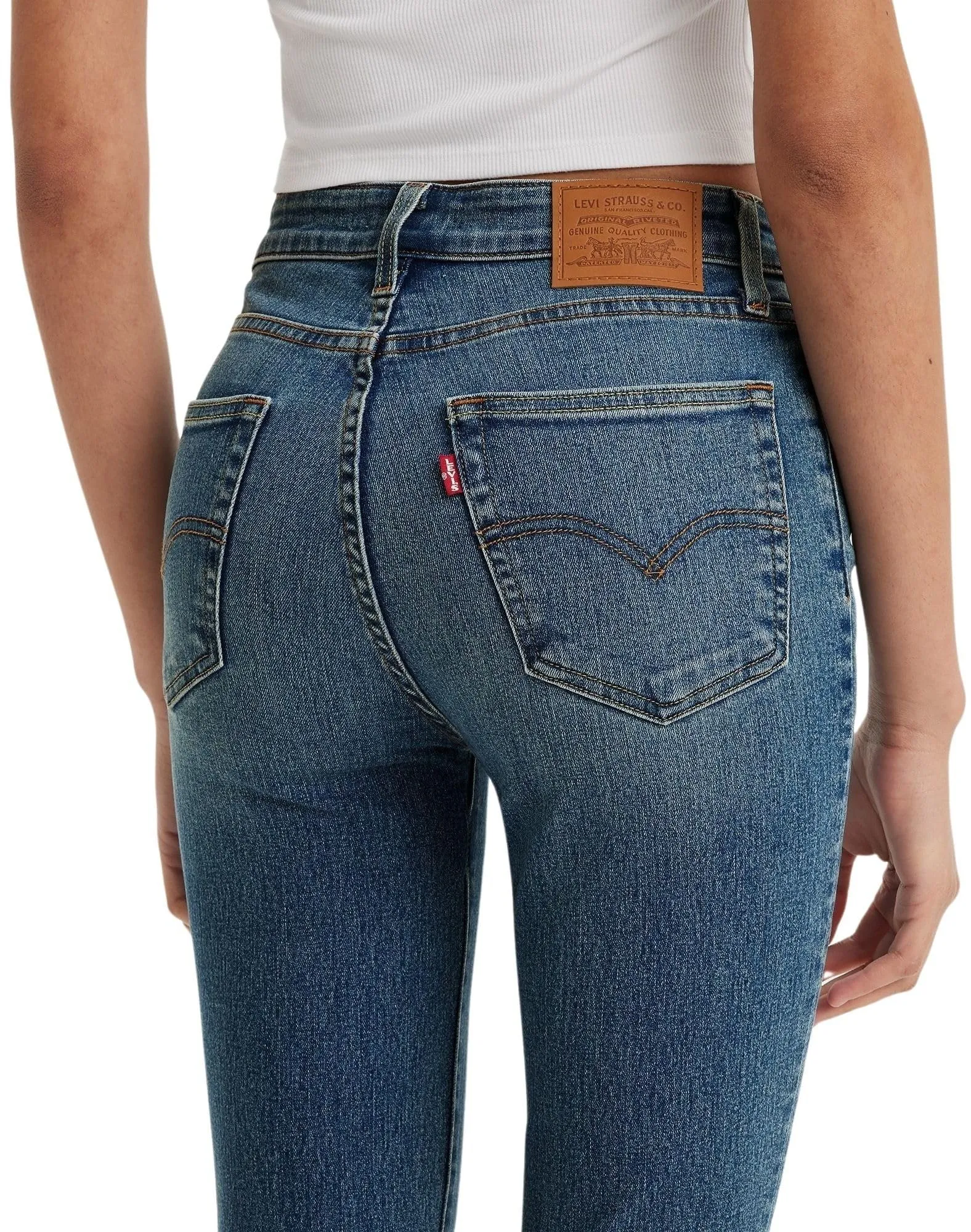 Levi's 721 High Rise Skinny Jeans Donna, Colour 0766, 27W / 32L - immagine 4