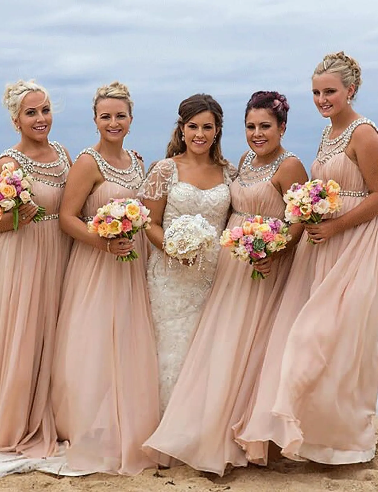 BEAUTELICATE Scialle Coprispalle in Chiffon per Donna - immagine 5