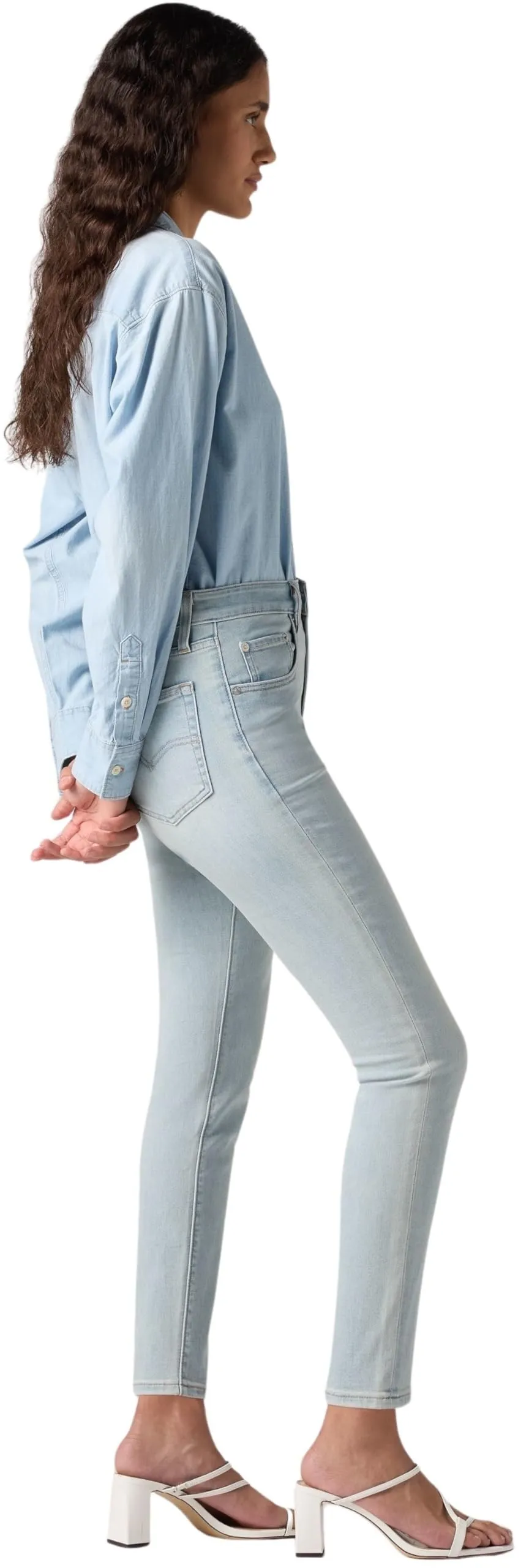 Levi's 721 High Rise Skinny Jeans Donna, Cool Secret Bench, 25W / 28L - immagine 2