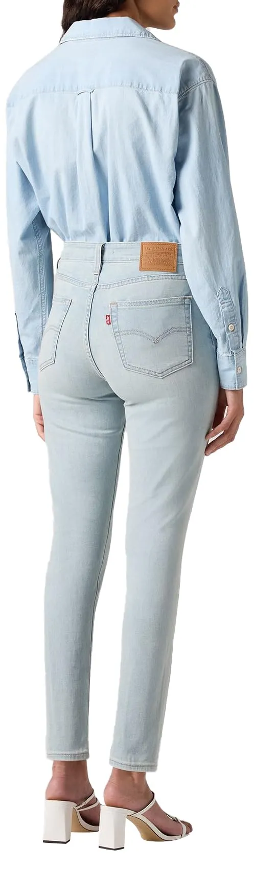Levi's 721 High Rise Skinny Jeans, Cool Secret Bench, 30W x 32L - immagine 2