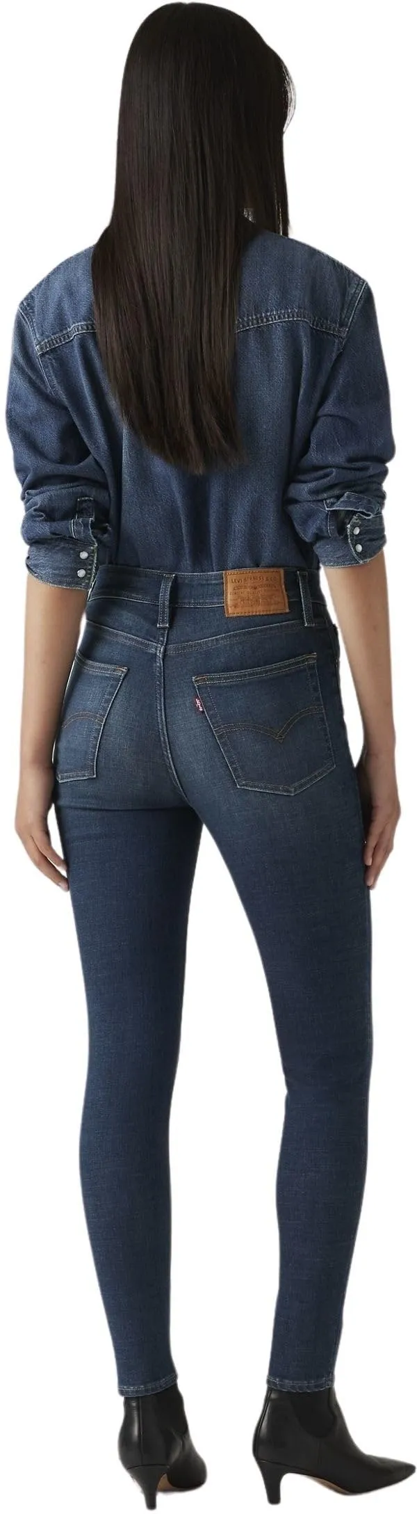 Levi's Women's 721 High Rise Skinny Jeans, Miles Apart, 27W x 32L - immagine 3